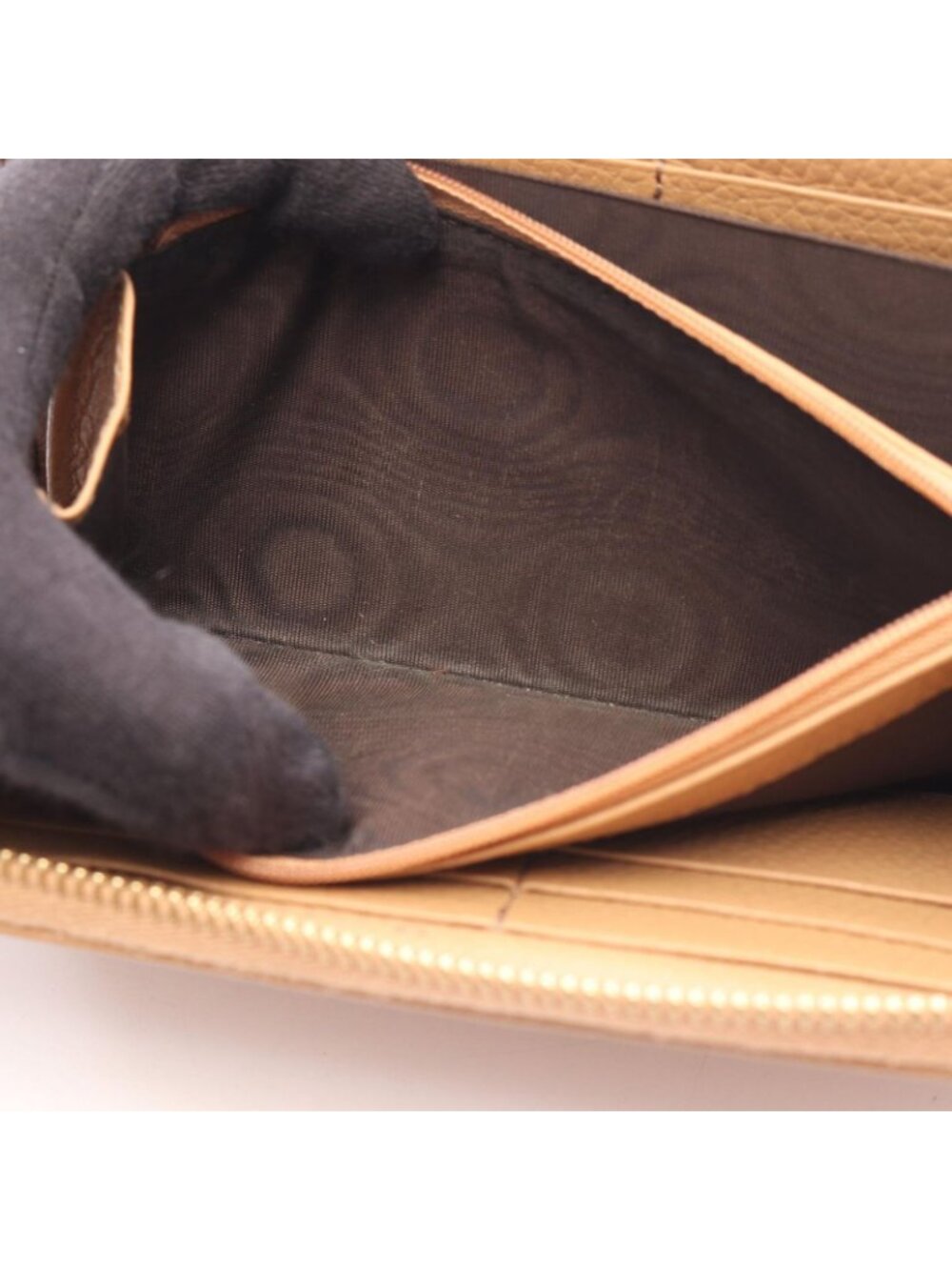 Gucci Round Wallet Soho Interlocking G Brown Leather - Picture 6 of 13